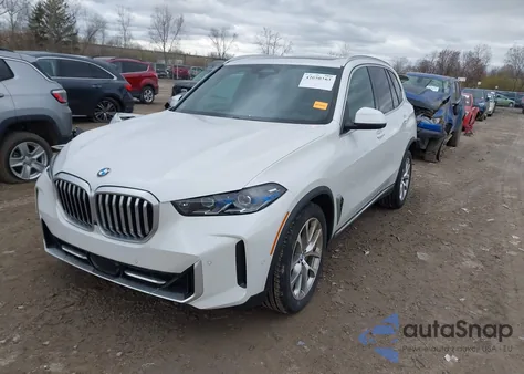 2024 BMW X5 xDrive40I из США, поврежденный, VIN 5UX23EU08R9S68020